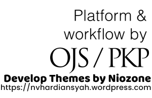 More information about the publishing system, Platform and Workflow by OJS/PKP.